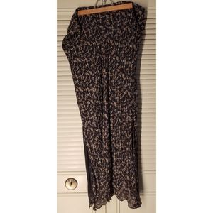 Lane Bryant Silk Maxi Skirt